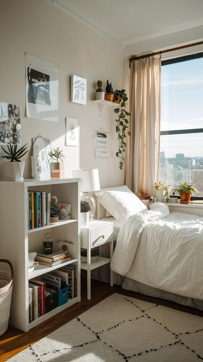 Warm Bedside Lamp Perfect Reading