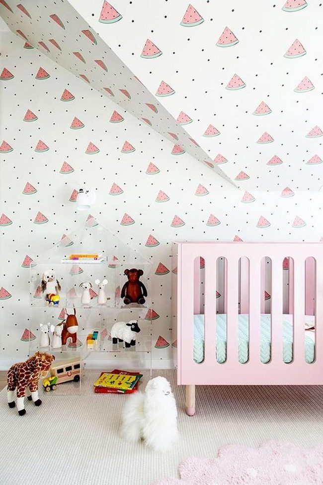 Pink Watermelon Nursery Dreams