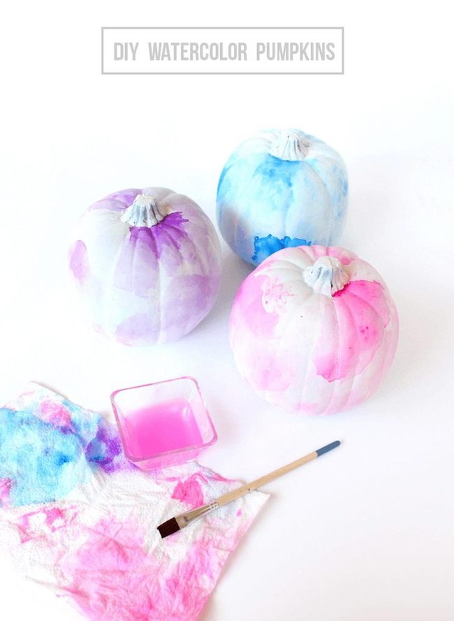 Colorful Pumpkin Paint Party