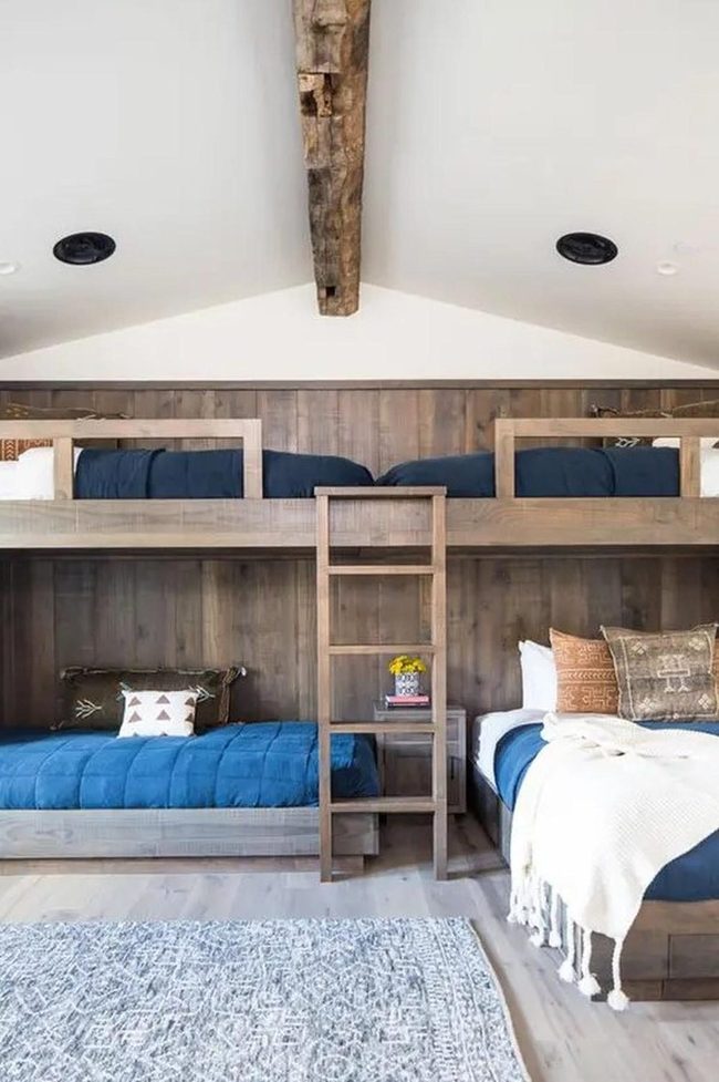 Blue Wooden Bunk Haven