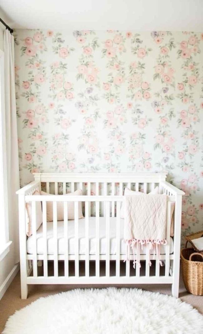 Blush Blooms Statement Wall