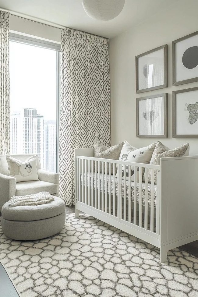 Calm Neutral Baby Room