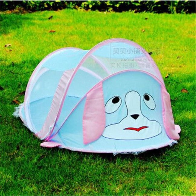 Blue Pink Puppy Hideaway