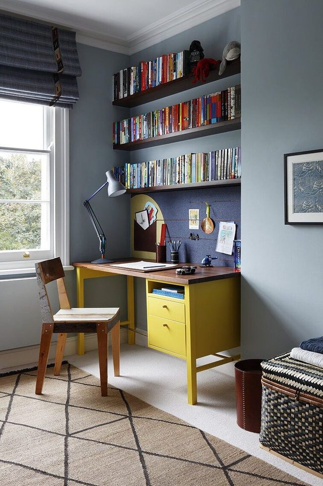 Bright Study Corner For Focused Learning