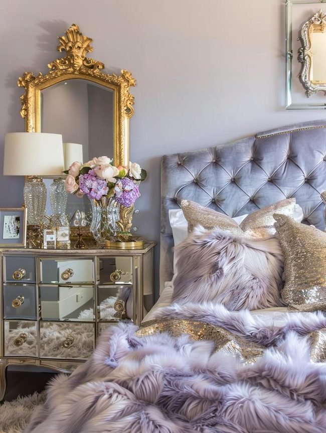 Jewel Velvet Sleep Oasis Gold Accents