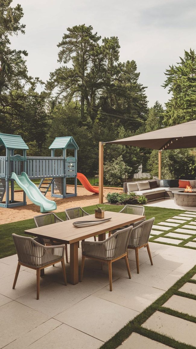 Flexible Backyard Multiple Zones