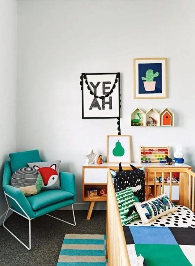 Teal Fox Chairs For Kids