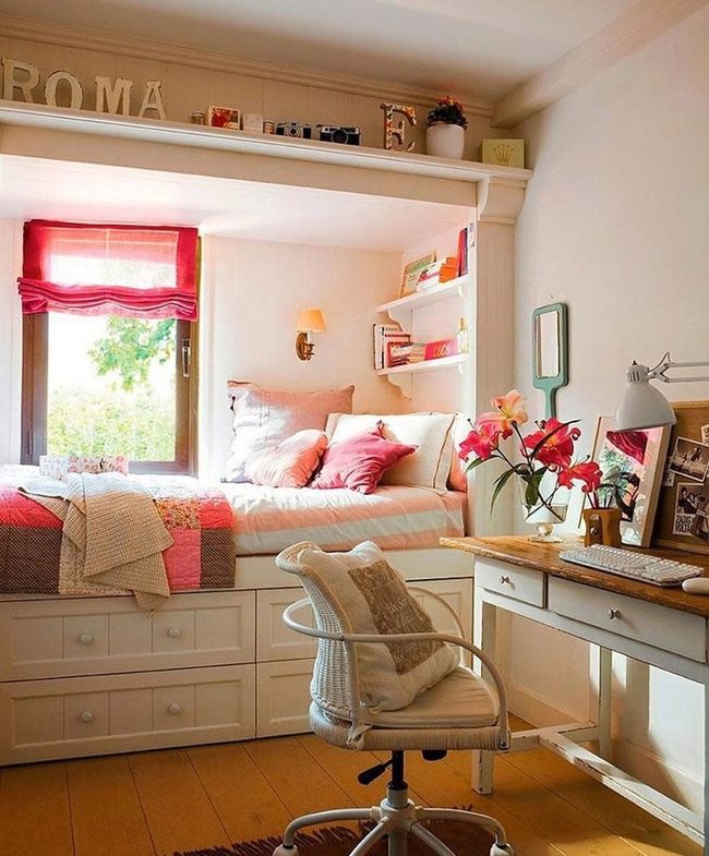 Pink Smart Teen Room