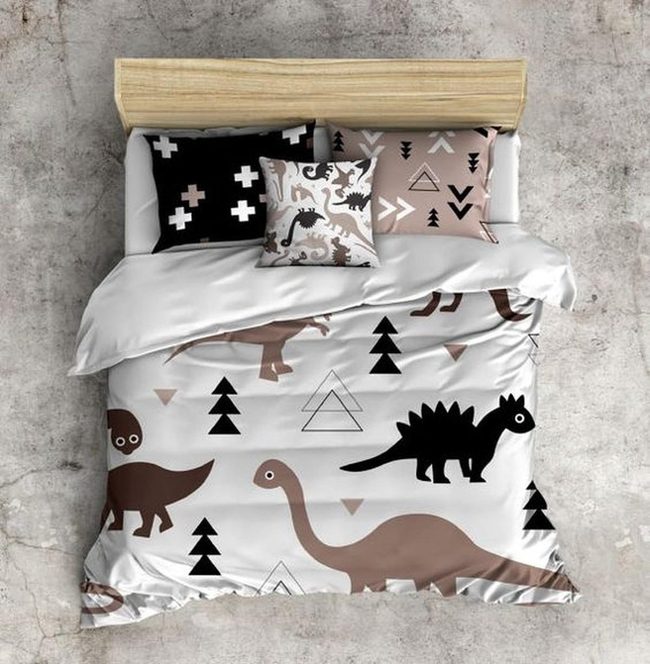 Dinosaur Brown Bedroom Escape