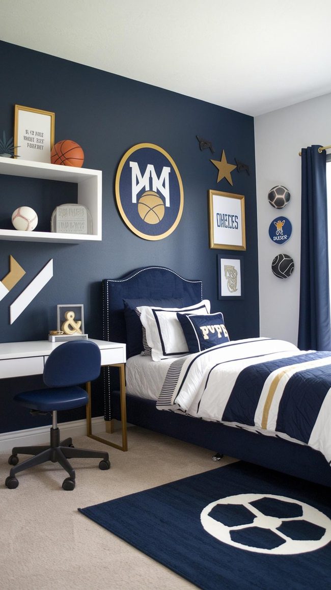 Team Colors Kid's Bedroom