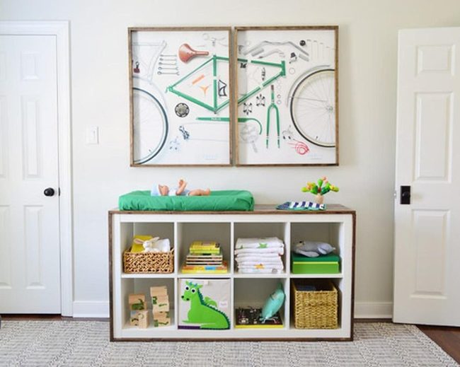 Green Bicycle Nursery Escape