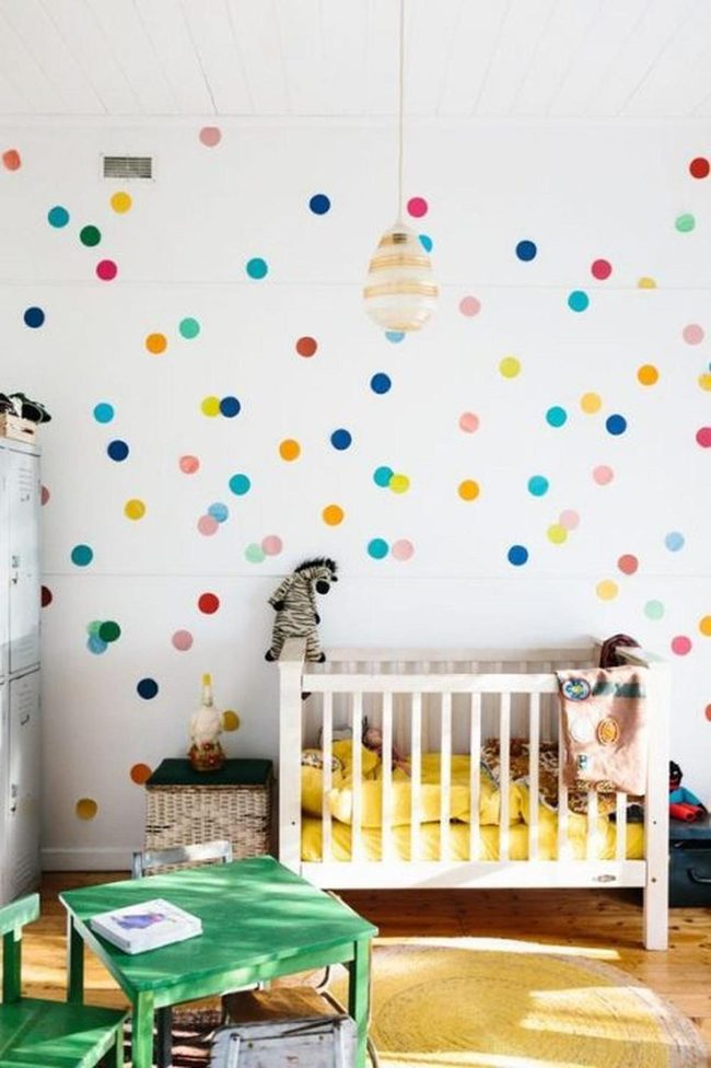 Yellow Polka Dot Nursery