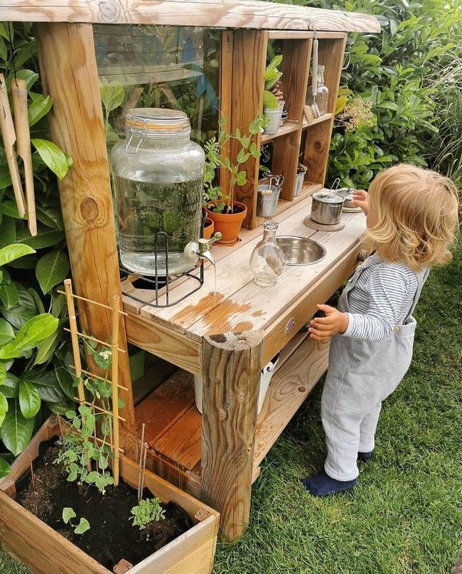 Dirt Kitchen For Little Hands