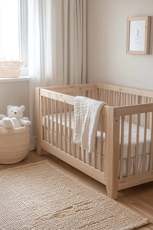 Neutral Nursery, Zero Clutter