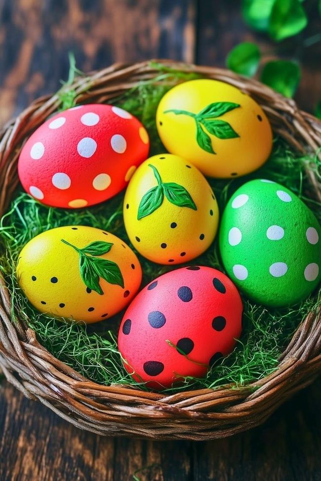 One Piece Characters On Painted Eggs