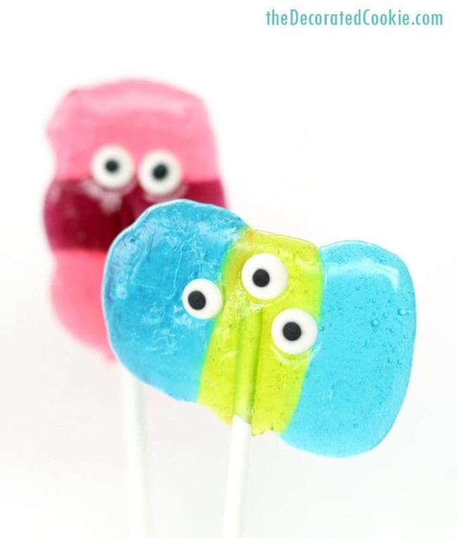Colorful Candy Eyes Pops