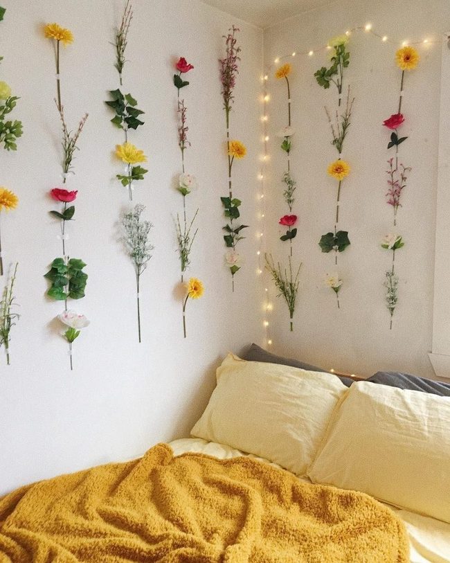 Fake Plants Wall Design