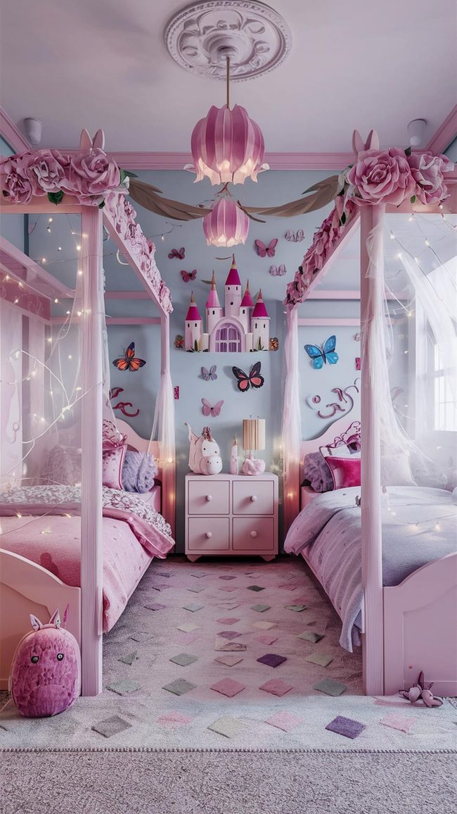 Pastel Princess Castle Resting Area