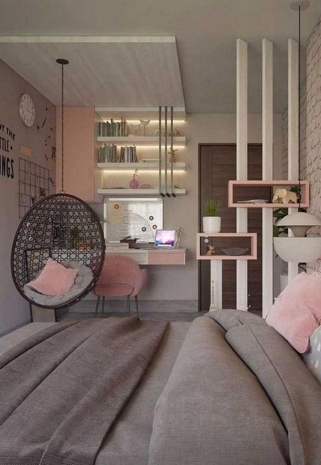Black Wicker Chair, Pink Dreams