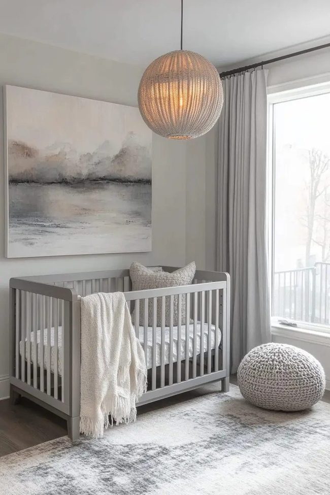 Soft Grey Nursery Retreat