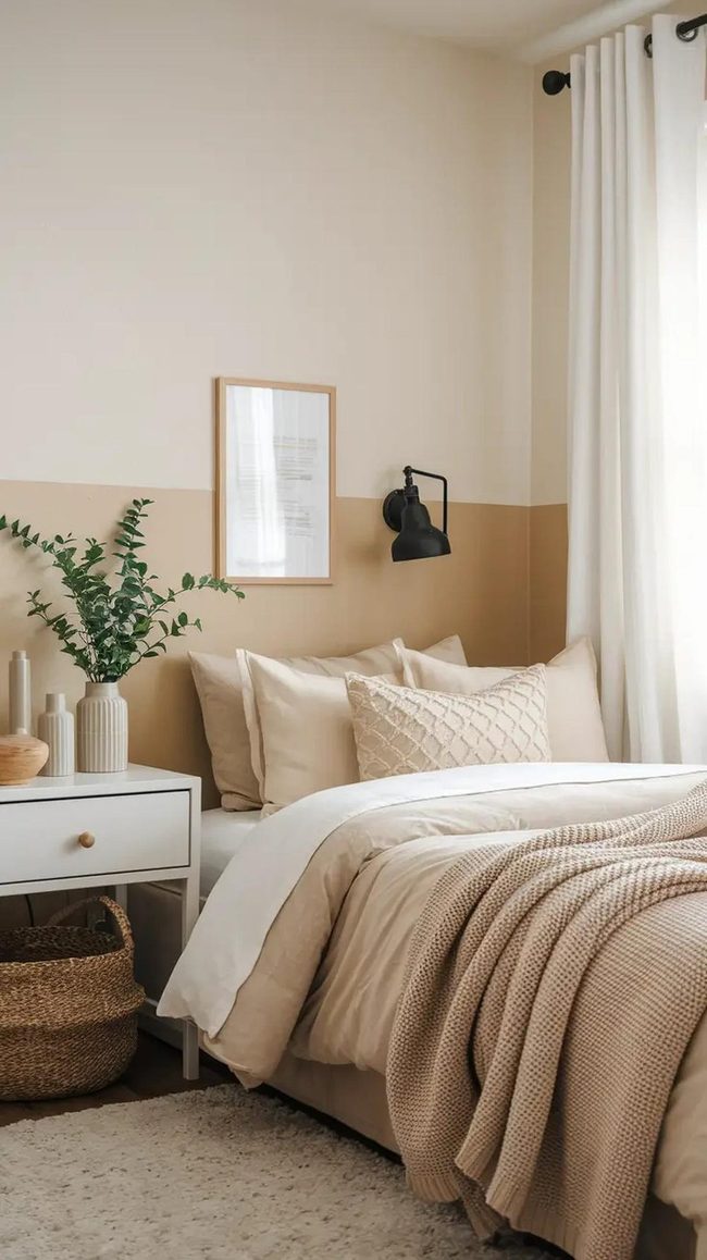 Light Wood And Neutral Dorm Sanctuary