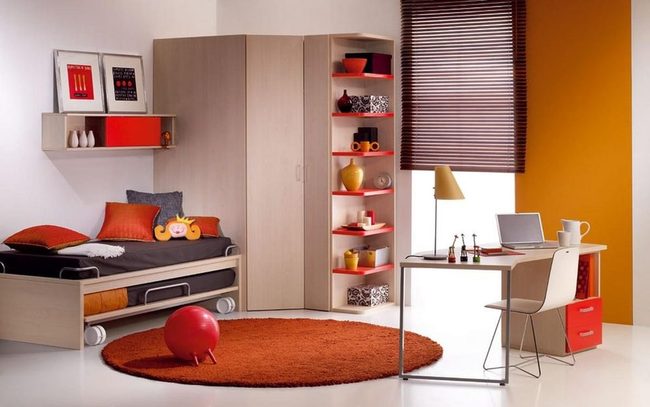 Bright Orange Bedroom Essentials