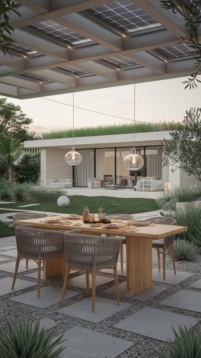 Eco-Friendly Backyard Dining Spaces