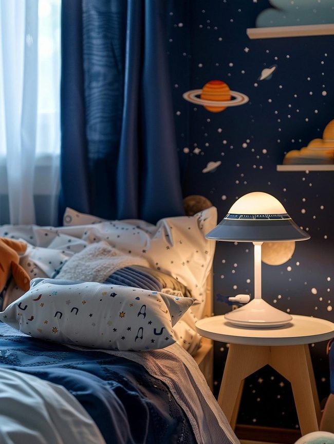 Alien Bedside Pendant Light Green