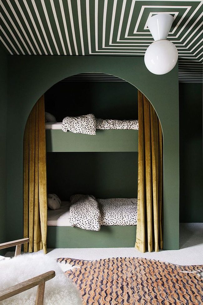 Architectural Bunk Bed Statement