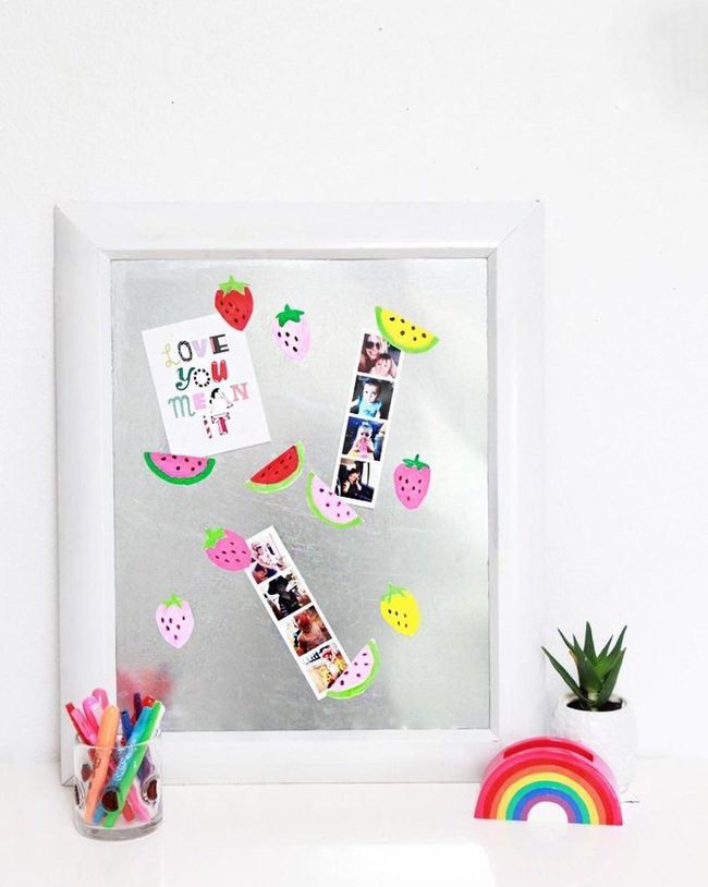 Fruit Stickers, Colorful Memories Mirror