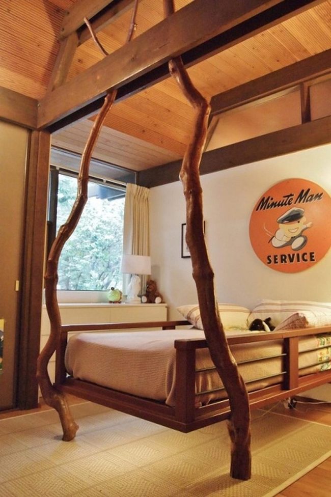 Branch Bed Wooden Warmth