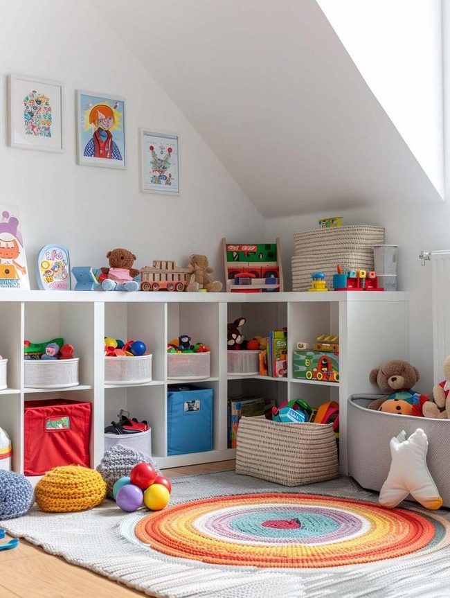 Corner Storage For Toys