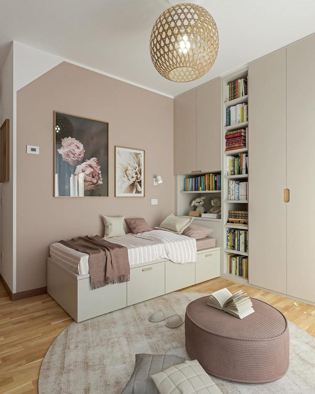 Beige Storage Bedroom Essentials