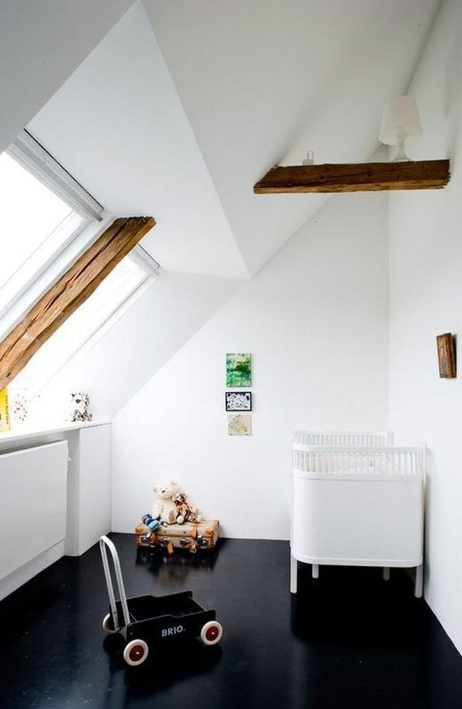 Black Floor Neutral Nursery