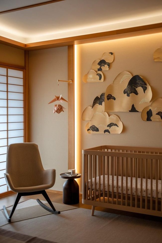 Japanese Wood Nursery Calm