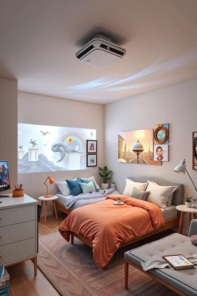 Phone-Projected Room Transformations