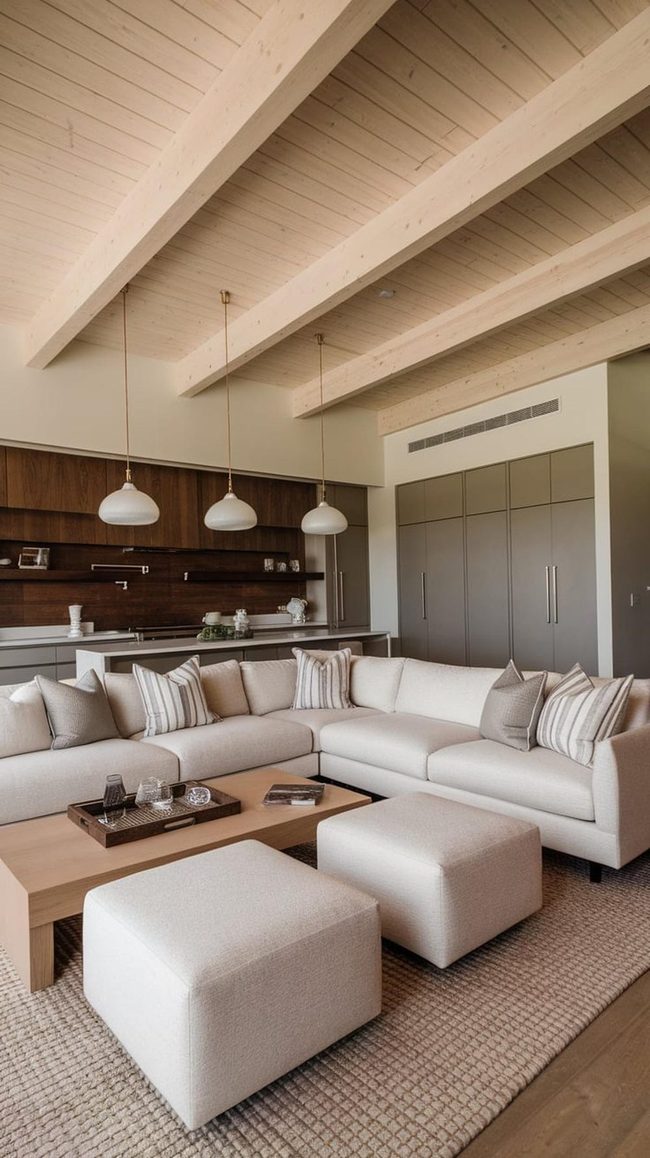 Rope Suspended Coffee Table