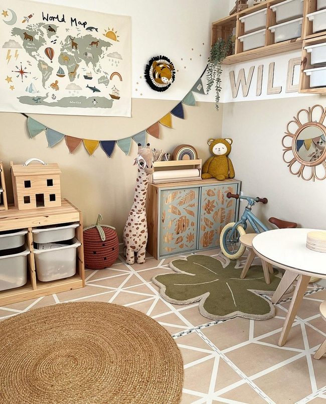 Saturated Color Playroom Explosion