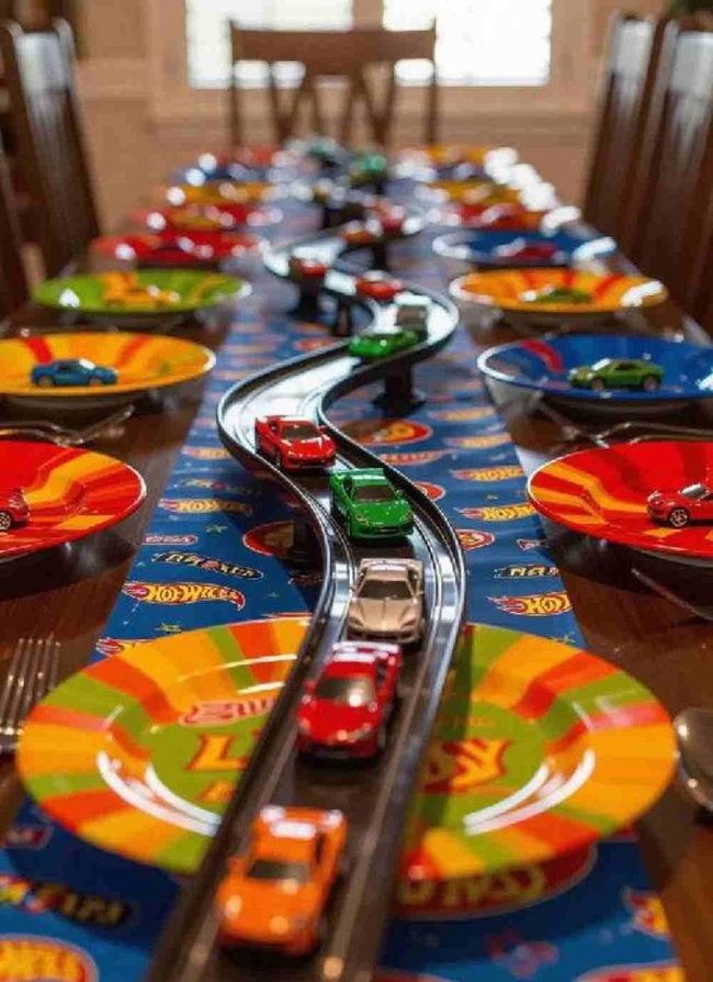 Hot Wheels Track Down Your Table