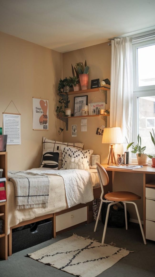 Elevated Bed, Double Floor Space