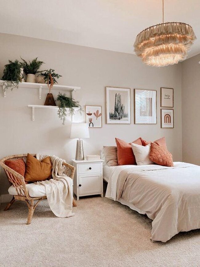 Layered Fringe Ceiling Statement