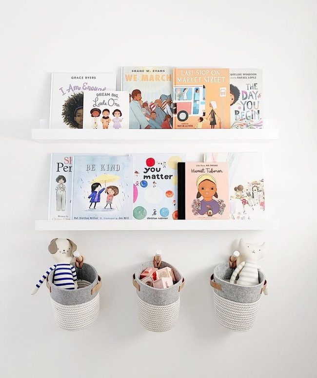 Wall Baskets Maximize Vertical Space