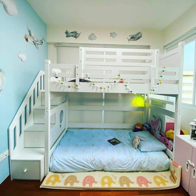 Staircase Storage Loft Bed