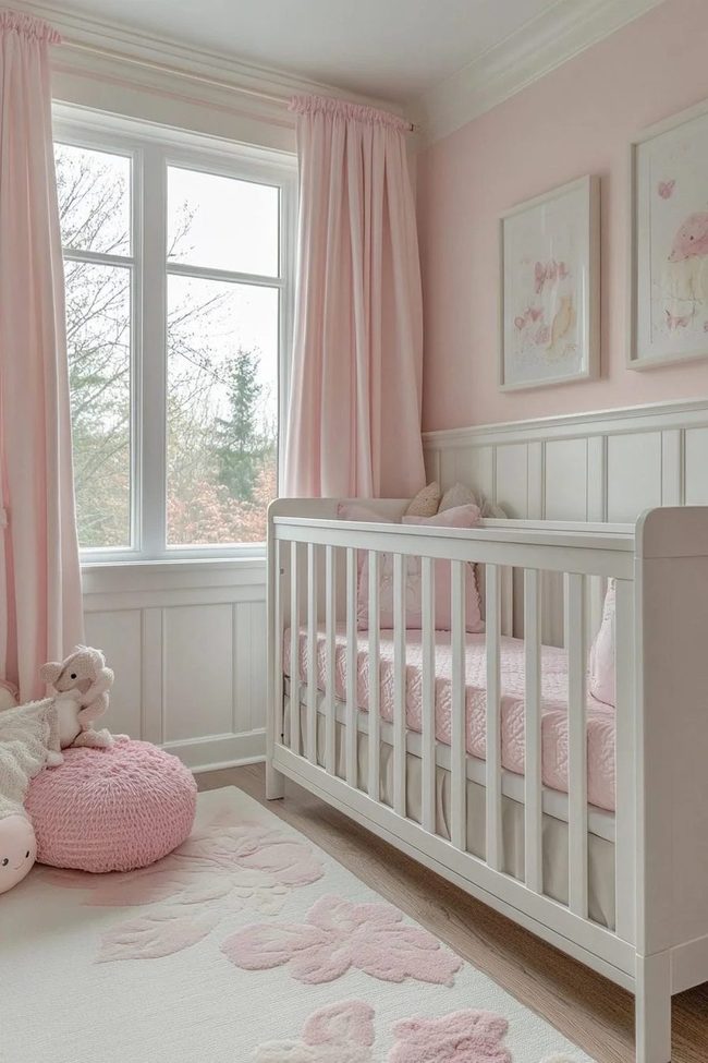 Soft Pastel Nursery Sanctuary
