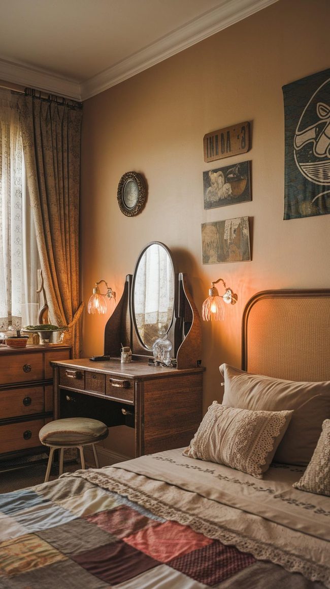 Antique Maps And Leather Explorer'S Den