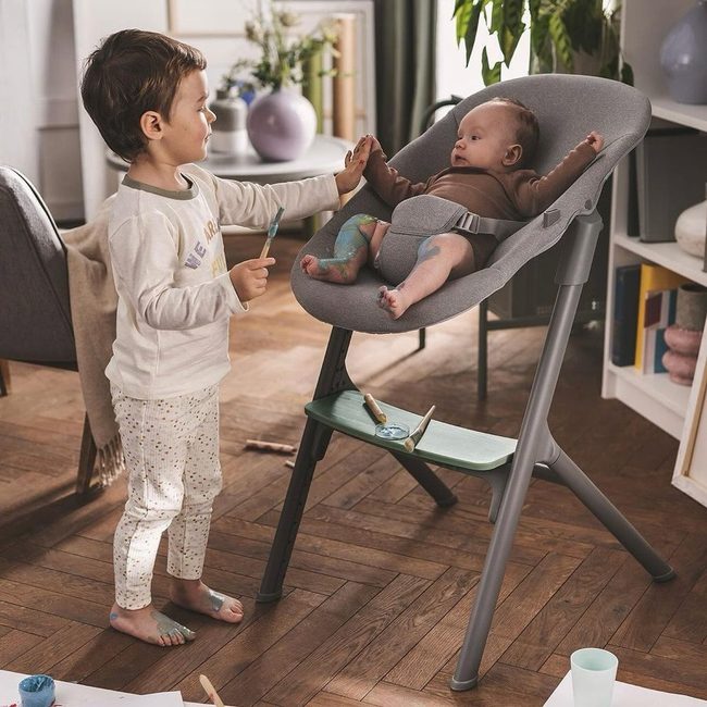 Paired High Chairs Twin Bonding