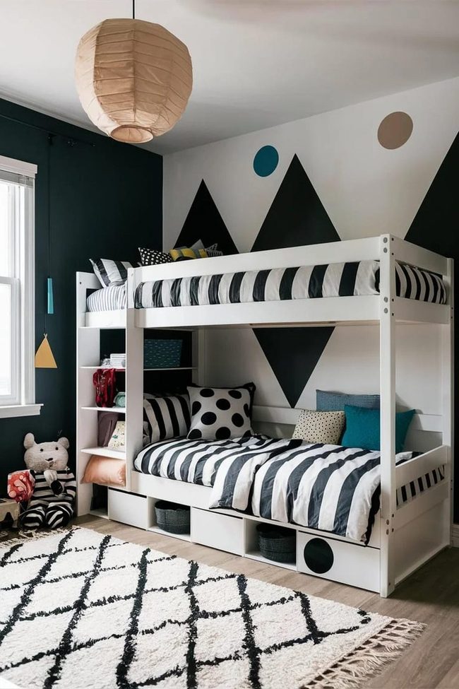 Black And White Geometric Solutions