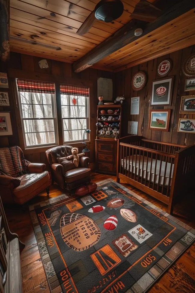 Brown Wood Generations Nursery