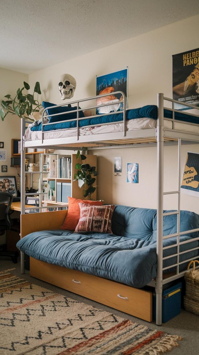 Wooden Crate Bookshelf System