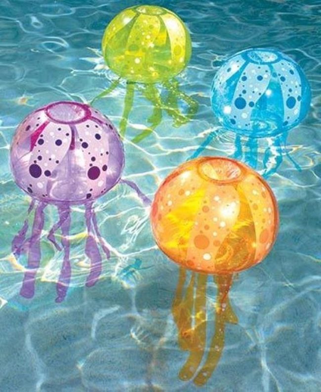 Polka Dot Jellyfish Floats